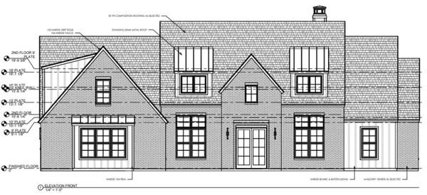 Plan #328 Shooting Star 2 elevation