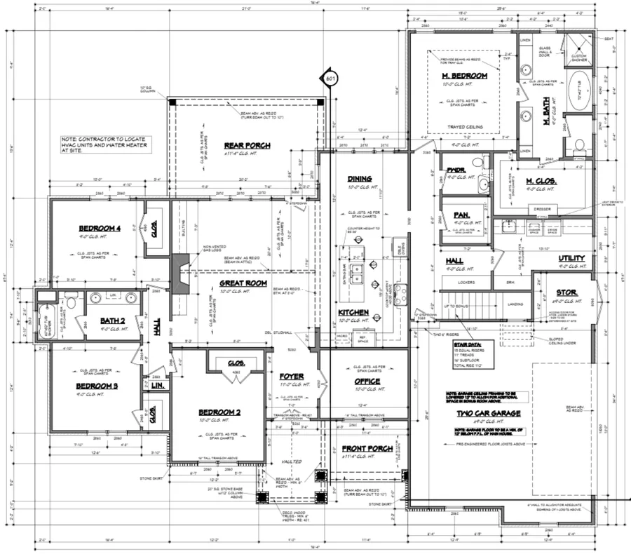 Paintbrush — Plan #415 floor plan