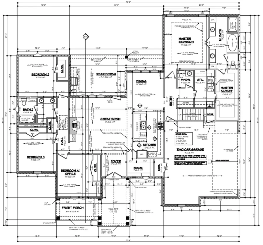 The 551 — Plan #551 floor plan